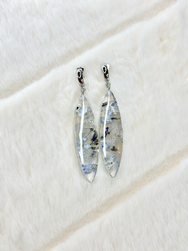 Cute dangle earrings silver deals